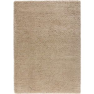 Béžový koberec 150x80 cm Shaggy Reciclada - Universal obraz