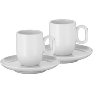 Bílé porcelánové šálky v sadě 2 ks na espresso 60 ml Barista – WMF obraz