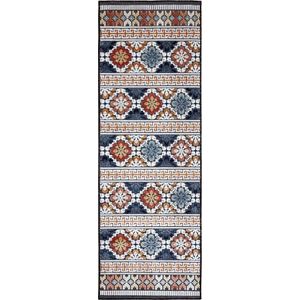 Modrý venkovní koberec běhoun 230x80 cm Aster - Flair Rugs obraz