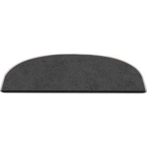 Tmavě šedé nášlapy na schody v sadě 16 ks 20x65 cm Plain Color – Vitaus obraz