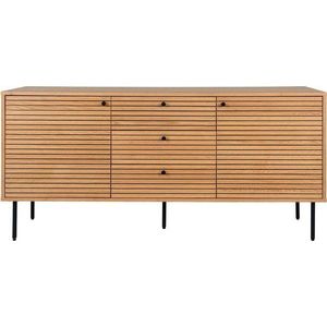 Nízká komoda v dekoru dubu v přírodní barvě 150x74 cm Kyoto – House Nordic obraz