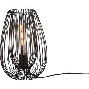 Černá stolní lampa Leitmotiv Lucid obraz