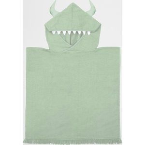 Zelená dětská plážová osuška s kapucí Sunnylife Monster, 3-6 let obraz
