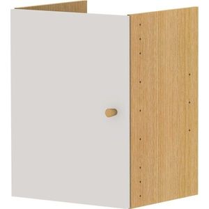 Světle šedá komponenta s dvířky 33x43 cm Z Cube - Tenzo obraz