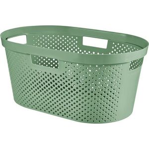 Zelený koš na prádlo Curver Infinity Hamper, 40 l obraz