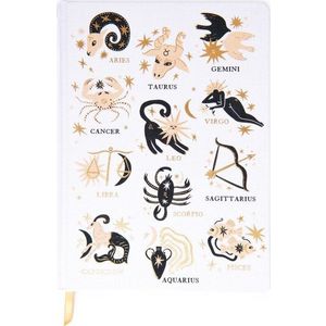 Nedatovaný diář 200 stránek formát A4 Zodiac – DesignWorks Ink obraz