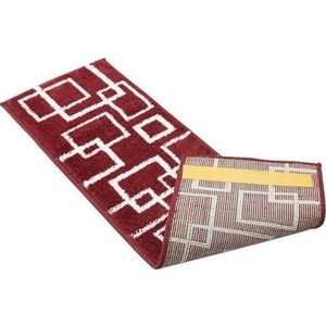 Červené nášlapy na schody v sadě 13 ks 22x73 cm Geometric – Mila Home obraz