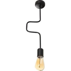 Černé kovové závěsné svítidlo Opviq lights Joshua obraz