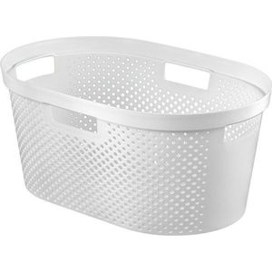 Bílý koš na prádlo Curver Infinity, 40 l obraz