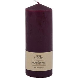Vínově červená svíčka Eco candles by Ego dekor Top, doba hoření 50 h obraz
