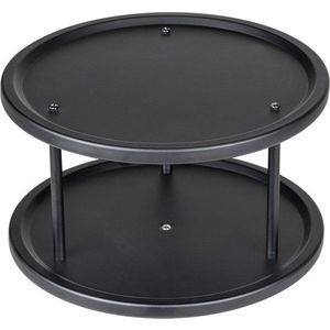 Černý organizér na koření Wenko Lazy Susan obraz