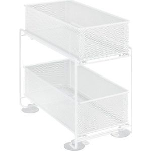 Bílý kuchyňský organizér Wenko Gioma obraz
