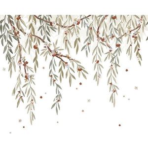 Dětská tapeta 200 cm x 248 cm Eucalyptus Blooming – Lilipinso obraz