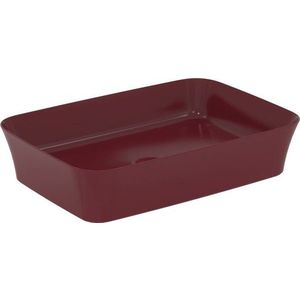 Vínové keramické umyvadlo 55x38 cm Ipalyss – Ideal Standard obraz