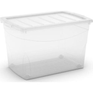Plastový úložný box s víkem 58, 5x39x36, 5 cm Omnibox XL – KIS obraz