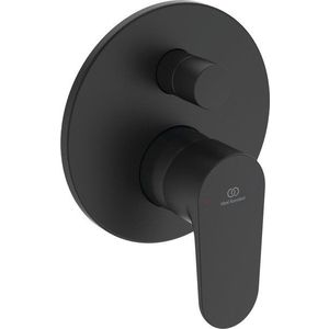 Matně černá vanová podomítková baterie Silk Black – Ideal Standard obraz
