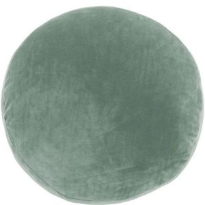 Zelený dekorativní polštář z mikrovlákna Tiseco Home Studio Marshmallow, ø 40 cm obraz