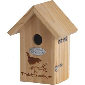 Budka pro ptáky z masivní borovice Esschert Design Troglodytes obraz