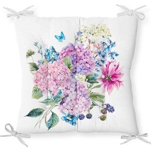 Podsedák s příměsí bavlny Minimalist Cushion Covers Bouquet, 40 x 40 cm obraz