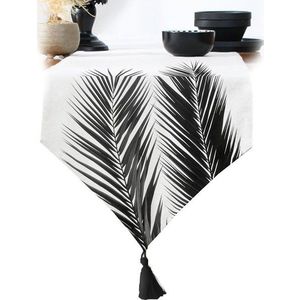 Běhoun na stůl 45x140 cm Black Tree – Minimalist Cushion Covers obraz