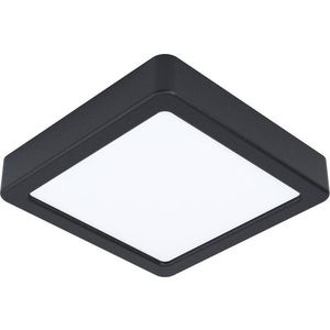 Černé LED stropní svítidlo 16x16 cm FUEVA 5 – EGLO obraz