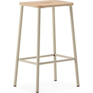 Krémové barové židle v sadě 2 ks (výška sedáku 65 cm) Abba – Marckeric obraz