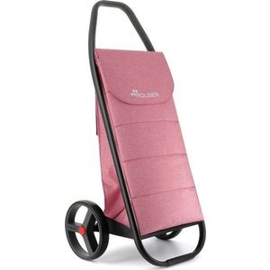 Nákupní taška na kolečkách 53 l Com Tweed Polar Black Tube – Rolser obraz