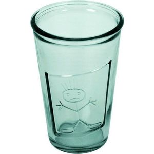 Čirá sklenice z recyklovaného skla Ego Dekor Kluk obraz