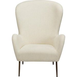 Krémové křeslo z textilie bouclé Glam – DAN-FORM Denmark obraz