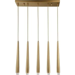 Závěsné svítidlo ve zlaté barvě Agusta – Squid Lighting obraz