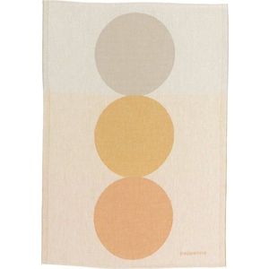 Utěrka s příměsí lnu 46x66 cm Otto Ochre – Pappelina obraz
