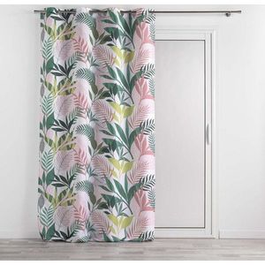 Zelený/růžový závěs 140x260 cm Assana – douceur d'intérieur obraz