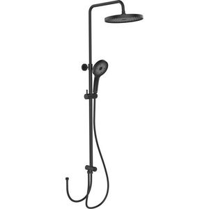 Černý sprchový set z nerezové oceli 120 cm Soft Water – Wenko obraz