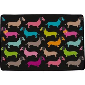 Rohožka 45x75 cm Dachshunds in Colours – Butter Kings obraz