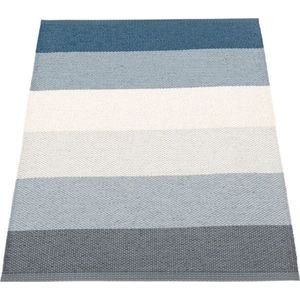 Modro-krémový vnitřní a venkovní koberec 70x100 cm Molly Ocean Grey – Pappelina obraz