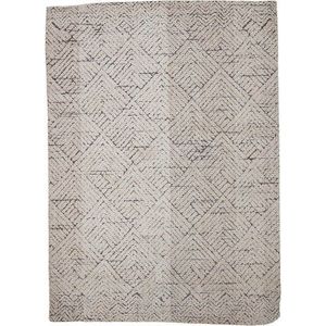 Krémový koberec s příměsí bavlny 150x210 cm Saxo – Bloomingville obraz