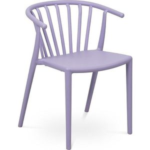 Plastová zahradní židle v levandulové barvě Capri – Bonami Essentials obraz