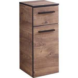 Hnědá nízká koupelnová skříňka v dekoru dubu 30x72 cm Set 374 - Pelipal obraz