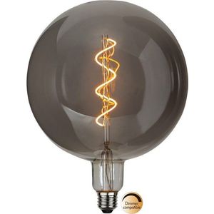 Teplá LED dekorativní stmívatelná žárovka E27, 3 W Industrial Vintage – Star Trading obraz