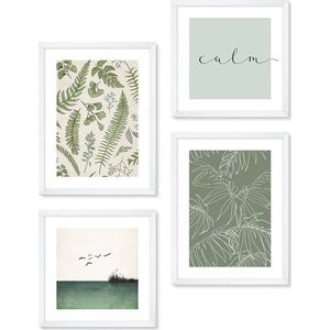 Obrazy v sadě 4 ks 30x40 cm Calm – knor obraz