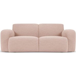 Růžová pohovka z textilie bouclé 170 cm Molino – Micadoni Home obraz