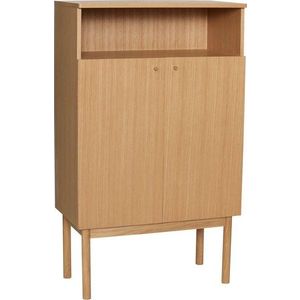 Skříňka v dekoru dubu v přírodní barvě 80x135x42 cm Ulterior – Hübsch obraz