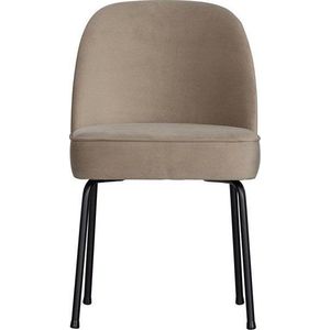 Béžové sametové jídelní židle v sadě 2 ks Vogue – BePureHome obraz