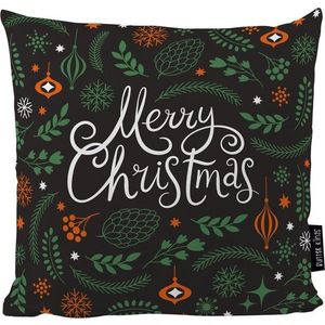 Polštář s vánočním motivem Butter Kings Very Merry, 45 x 45 cm obraz
