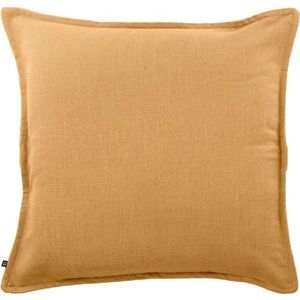 Povlak na polštář s příměsí lnu 45x45 cm Blok – Kave Home obraz