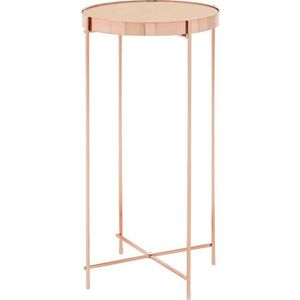 Kulatý odkládací stolek se skleněnou deskou ø 33 cm Allure – Premier Housewares obraz