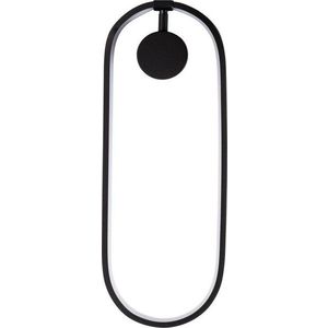 Černé LED nástěnné svítidlo Can – Opviq lights obraz