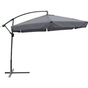 Antracitový slunečník ø 300 cm – Garden Pleasure obraz