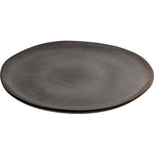 Šedé talíře z kameniny v sadě 4 ks ø 21 cm Selma – House Nordic obraz