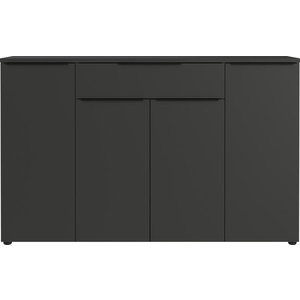 Antracitová nízká komoda 161x101 cm Mailand – Germania obraz